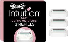 Image of WILKINSON SWORD Intuition Ultra Moisture Women'S Blade Refills Pack of 3 plus 1