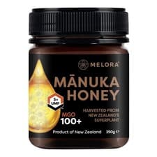 Image of Melora Manuka Honey 100+MGO UMF5+ 250g - 4 Pack