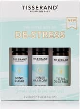 Image of New Aromatherapy Tisserand Little Box of De-Stress 3x10ml pulse roller balls