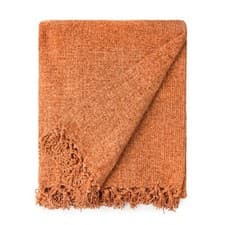 Image of Throw Blanket for Sofas Couch Bed Runner Chenille Super Soft Cotton Darcy