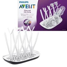 Image of Avent Drying Rack with Detachable Drip Tray for Clean, Tidy Drying