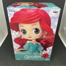 Image of Q posket Disney Characters Ariel Princess Dress Figure Glitter Qposket Line