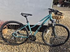Image of GT Transeo Elite 2024 Hybrid Bike - Satin Jade