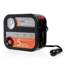 Image of EMERGENCY Portable Car Tyre Inflator Pump Pressure Gauge Air Compressor 220PSI