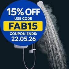 Image of Mira Jump Electric Shower 10.8kW White & Chrome Modern Bathroom 1.1788.012