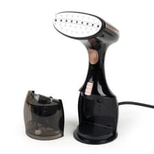 Image of Beldray Handheld Steamer Garment Clothes Handi Steam Max Pro Black/Rose Gold