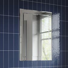 Image of Essentials Specto Rectangular Frameless Bathroom Mirror 700 x 500mm