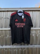 Image of Genuine BNWT adidas Benfica 2024/25 Away Football Shirt Extra Large Mens IT6476