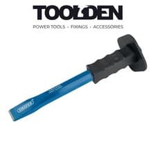 Image of Draper 64682 Octagonal Shank Cold Chisel with Hand Guard, 25 x 300mm