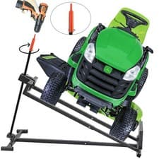 Image of SwitZer Lawn Mower Lifter Ride On 400kg Lifting Device Ramp Garden Tractor Jack