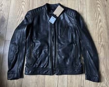 Image of Brand New Belstaff V Racer 2.0 Black UK38/IT48/Medium Leather Jacket