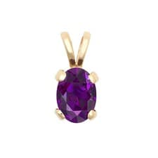 Image of 9ct Yellow Gold 7x5 Pendant
