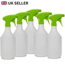 Image of 5x Trigger Spray Bottles 750ml Chemical Resistant Trigger heads Dilution Bottles