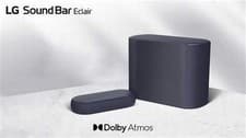 Image of New LG ECLAIR QP5 Meridian soundbar  wireless subwoofer Dolby atmos 3.1.2ch 320W