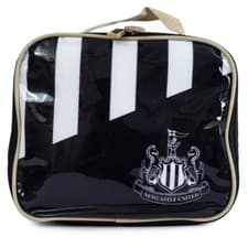 Image of Newcastle United Lunch Bag - Stripe Football School Bag Official Licensed