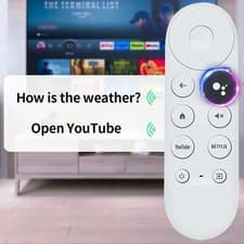 Image of G9N9N Replacement Voice Remote for Google Chromecast 4K Snow Streaming Player