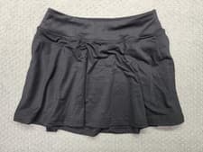 Image of Adidas Tennis Skirt Womens Small Black Club Skirt PKT ClimaCool KA8086