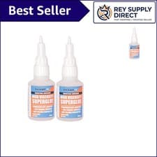 Image of Fast Setting 2-Pack High Viscosity Cyanoacrylate Adhesive for Versatile Use