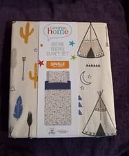 Image of childrens teepee duvet set. new in original packing