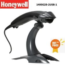 Image of Honeywell 1400G2D-2USB-1 Voyager Imager 1D 2D Barcode Scanner USB Kit w/Stand
