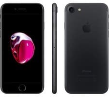 Image of Apple iPhone 7 32GB iOS 15.8.5 Unlocked SIM 4G Black Mobile Smartphone C3