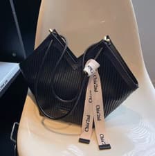 Image of Women’s Large Tote Shoulder Bag Travel Beach Handbag Fashion Heart Shape UK