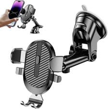 Image of Universal 2026 BEST Car Phone Holder[Upgraded Suction & Clip]Rotatable Universal