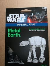 Image of Metal Earth Star Wars Imperial AT-AT 3D Steel Model Kit New