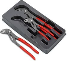 Image of Knipex Cobra® Adjustable Pliers Set with Self-Service Card 00 20 09 V02