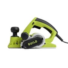 Image of 900W Electric Planer 82mm Wood Planer Corded with Dust Bag Guides