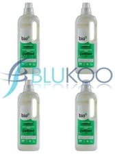 Image of Bio-D Fabric Conditioner Juniper & Seaweed - 1 Litre (Pack of 4)
