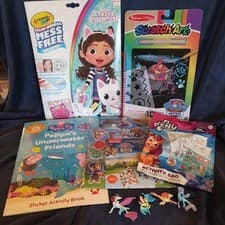 Image of Girls Activity Bundle - Gabby's Dollhouse Paw Patrol Peppa Pig My little Pony