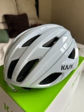 Image of KASK MOJITO cycling helmet, White, Size L, 59-62, New in the box.