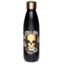 Image of STAINLESS STEEL HOT/COLD 500ML DRINKS BOTTLE FLASK SPORTS GYM TRAVEL SCHOOL