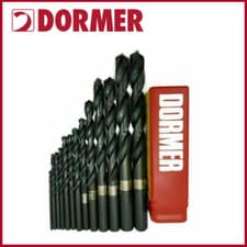 Image of DORMER A100 HSS Jobber Drills Metric Steam Tempered High Speed Steel Drill Bit