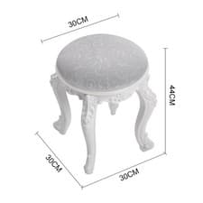 Image of Dressing Table Stool Bedroom Vanity Chair Makeup Stool Piano Soft Seat Bedroom