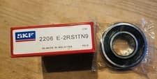 Image of 2206E-2RS1TN9 SKF Sealed Self Aligning Ball Bearing 30x62x20mm