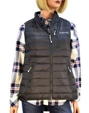 Image of Vineyard Vines Women's Mountain Weekend Vest Squall Gray $158.00 XS,S