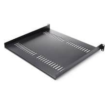 Image of StarTech.com 1U Server Rack Shelf - Universal Vented Rack Mount Cantilever Tray
