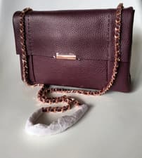 Image of TED BAKER Parson Unlined Soft Leather Crossbody Bag
