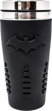 Image of Batman Travel Mug 15oz | Insulated Stainless Steel Tumbler w/ Silicone Grip | Of