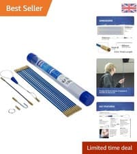 Image of 3.3M Cable Access Rod and Accessories Kit - 15 Pieces Including 10 x 330 mm R...