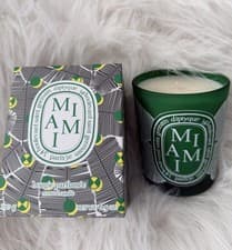Image of Diptyque Miami Fragranced City Candle 190g Brand New Magnolia Lemon