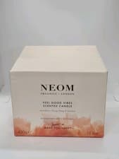 Image of Neom Happiness Scented Candle (3 wick) Neroli, Mimosa & Lemon 420g