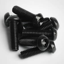 Image of Black Stainless Steel Torx Button