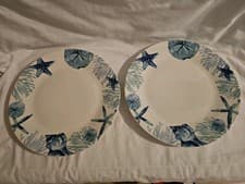 Image of Royal Norfolk Shore Living Dinner Plates--Set Of 2--10.5''