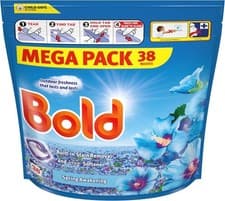 Image of Fairy Non Bio Bold PODS Washing Liquid Laundry Detergent Capsules 38 Washes