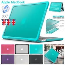Image of Tough TPU Flip Case Rugged Cover For MacBook Air Pro 13.3 13.6 15.3 inch Laptop