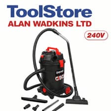 Image of Trend T33A Wet & Dry M Class Dust Extractor 240v 1200 Watt