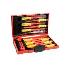 Image of Rolson 13pc VDE Interchangeable Screwdriver Set 1000V Electrician Pack